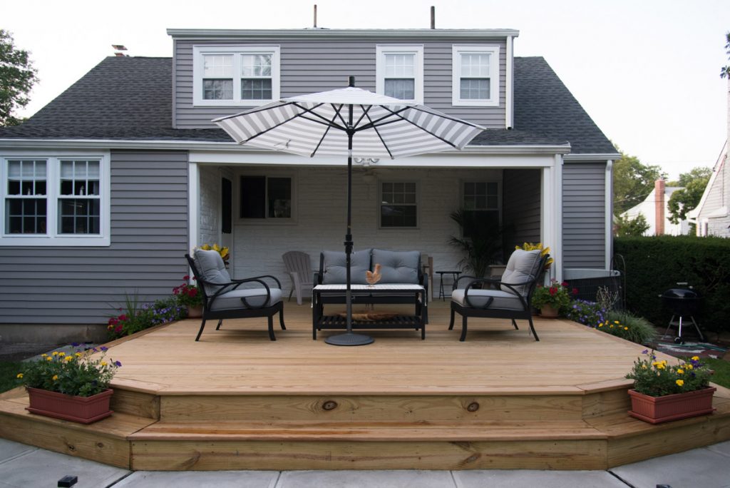 Raised Wooden Platform Style in Bloomfield Carolan Contractors