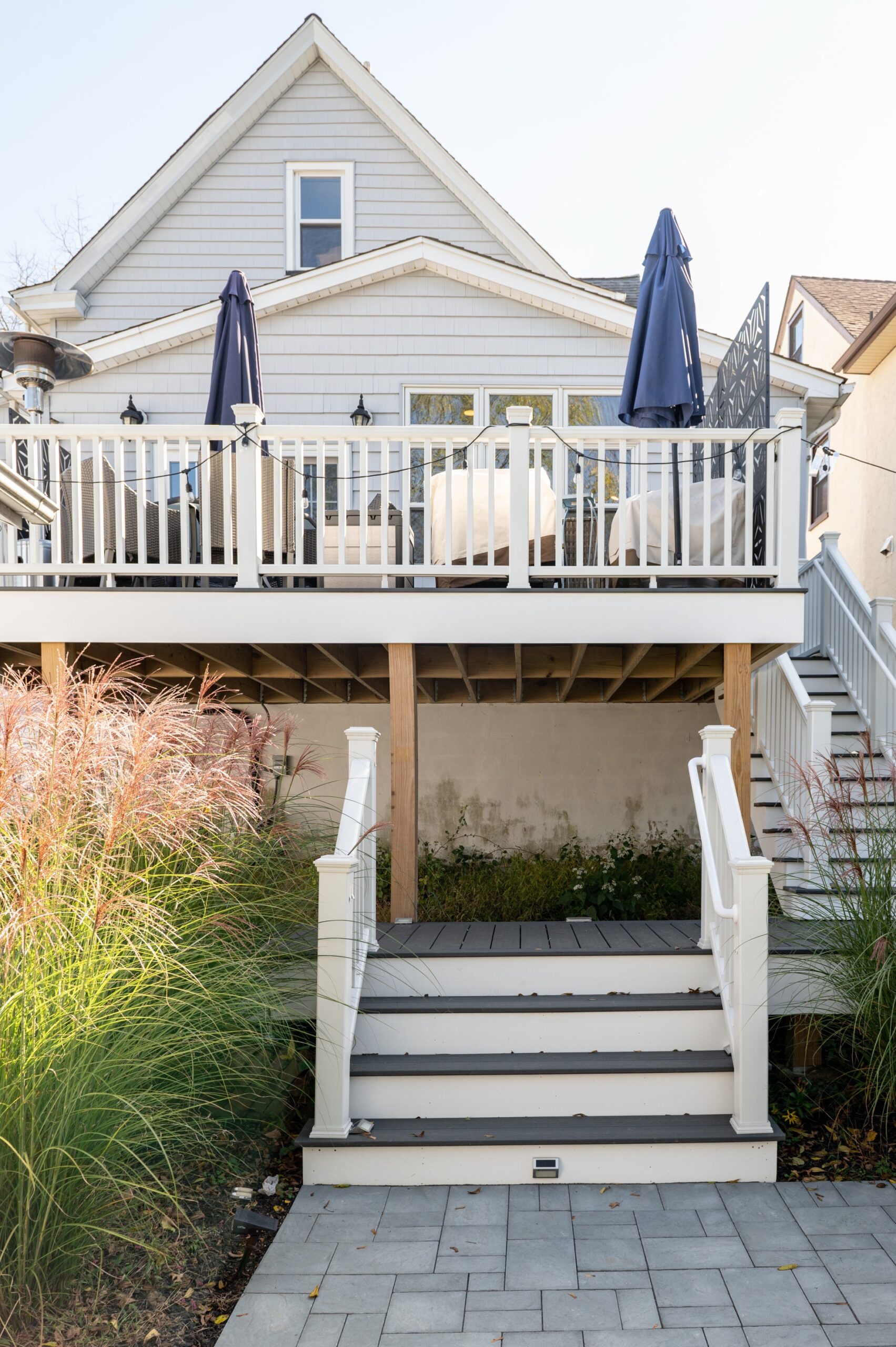 Multi-level backyard Oasis